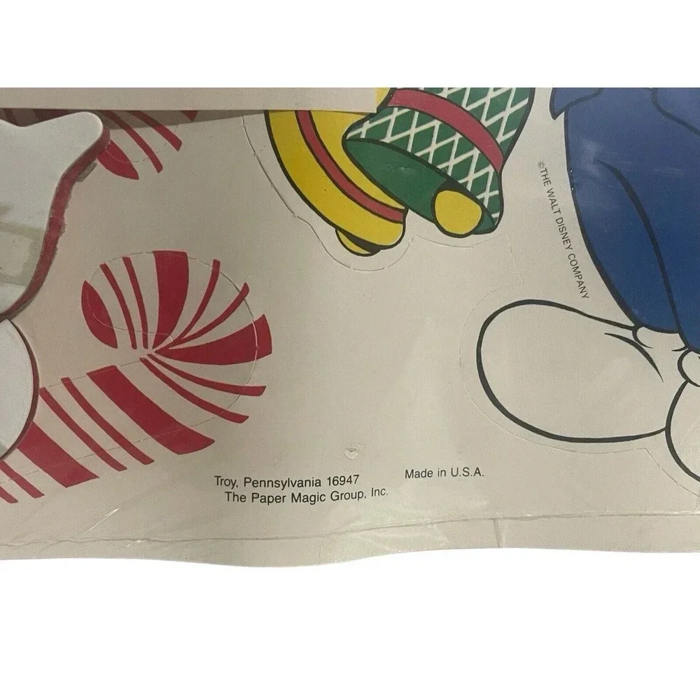 Mickey Mouse Christmas Decorating Kit Paper Tree Eureka Paper Magic Group New